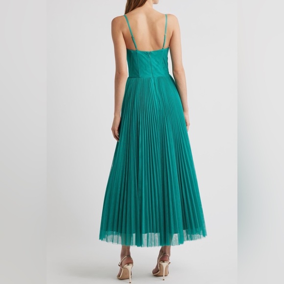 Hutch Pleated Cocktail Dress Size 8 B3301 - Picture 2 of 6